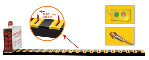 古县V3嵌入式闯岗自动扎胎器/阻车器